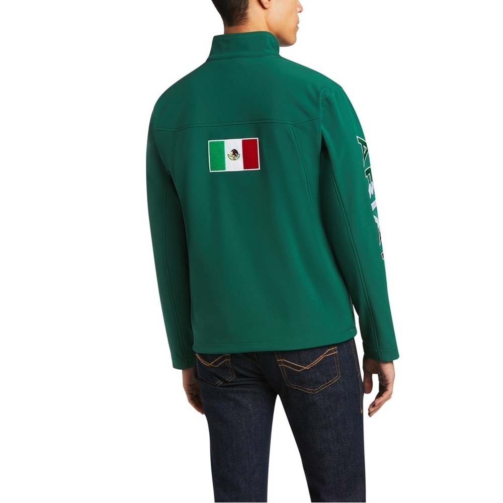 Nwt! Ariat softshell team Mexico jacket